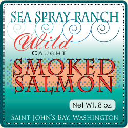 Smoked Salmon Label