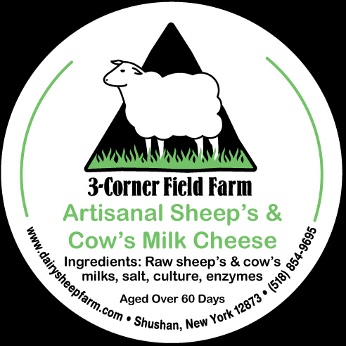 3-Corner Field Farm Cheese Label