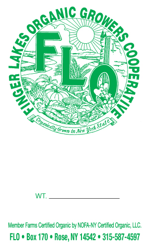 Finger Lakes Organics Growers Cooperative Label
