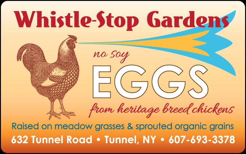 Whistle Stop Gardens Egg Label