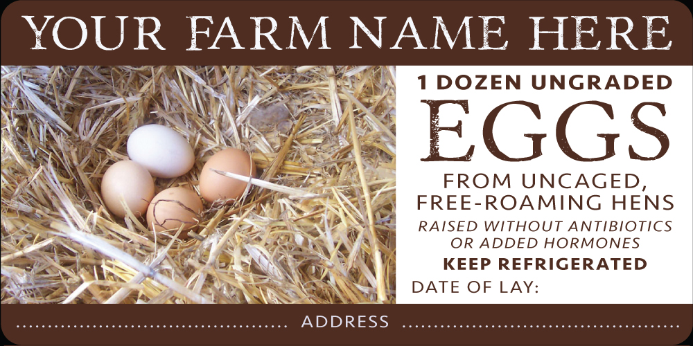 Eggs-1 Egg Label