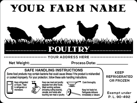 Poultry-10 Pasture Raised Poultry Labels