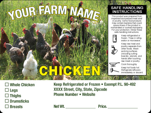 Poultry-15 Pasture Raised Poultry Labels