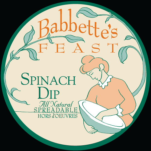 Babette's Feast Spinach Dip Value Added Label