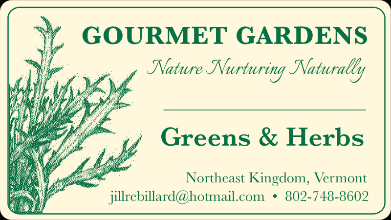 Gourmet Gardens Produce Label